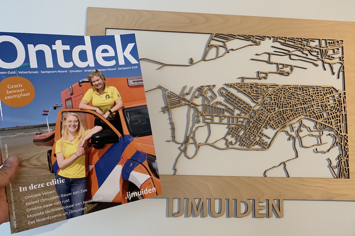 Cover van magazine Ontdek Velsen